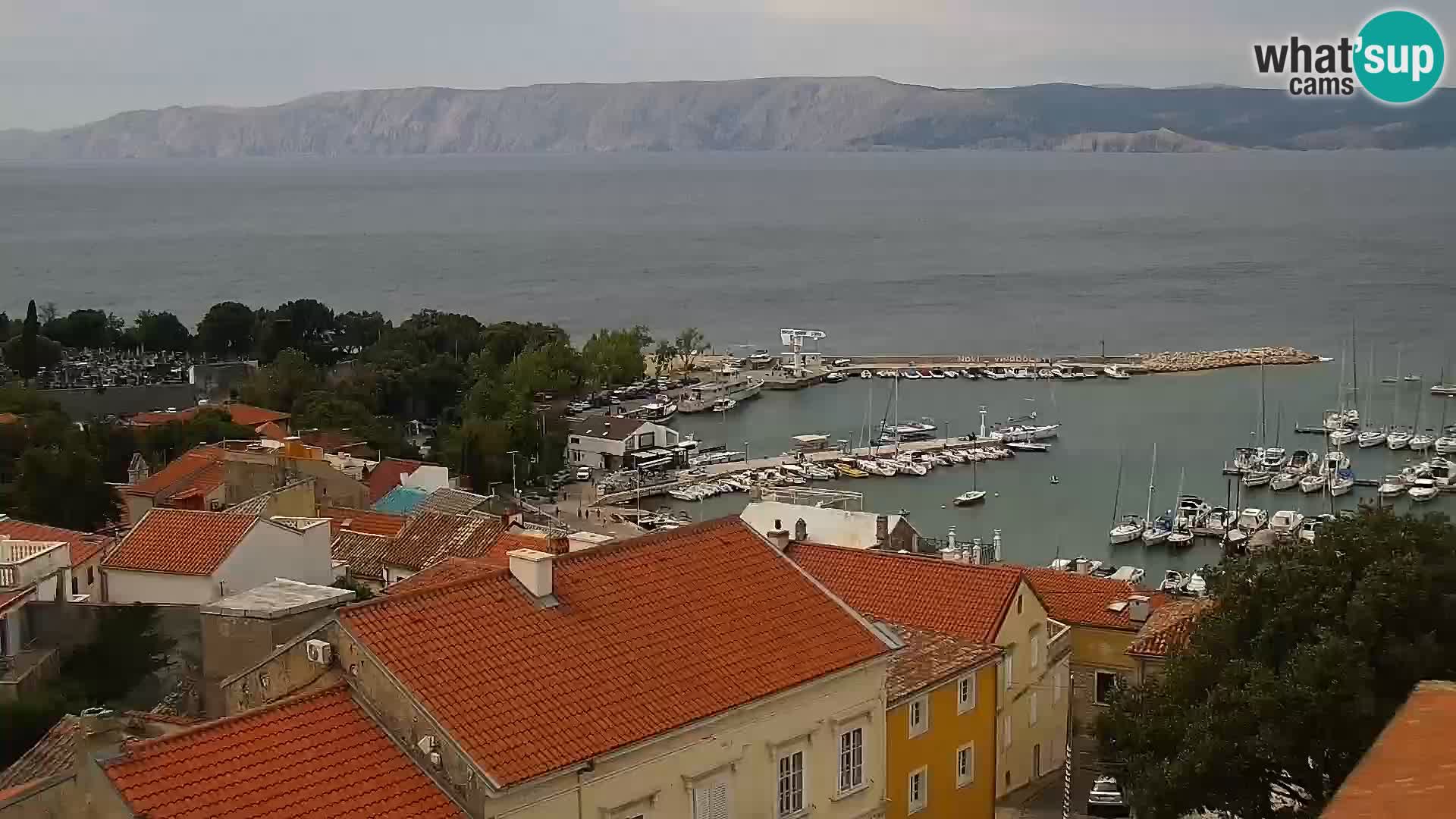 Webcam panoramica Novi Vinodolski – Dalmazia livecam