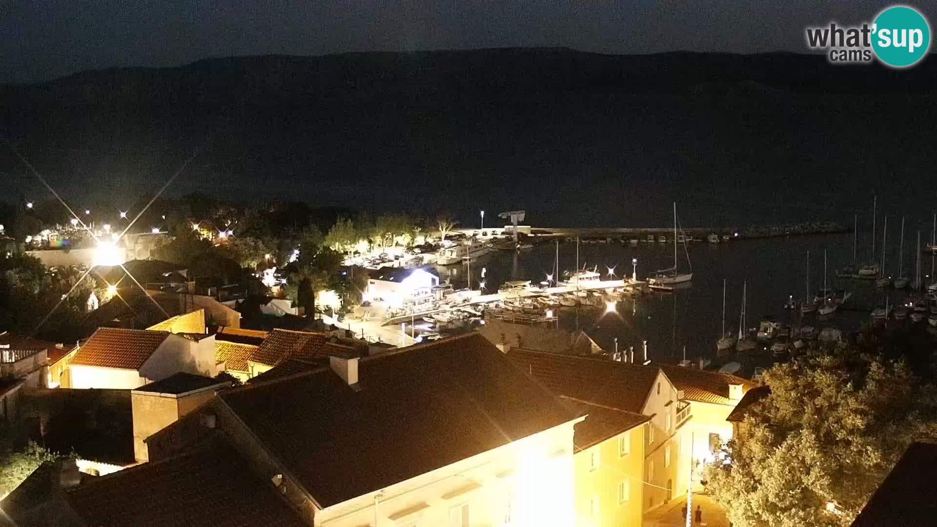 Novi Vinodolski panorama – Dalmacija web kamera