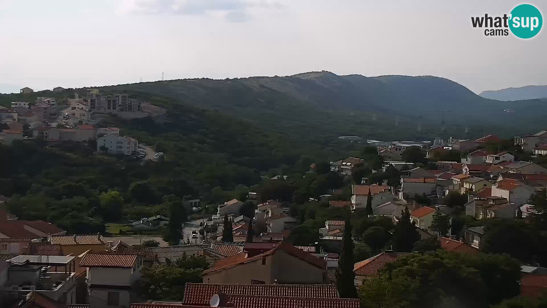 Panoramic Novi Vinodolski livecam Dalmatien