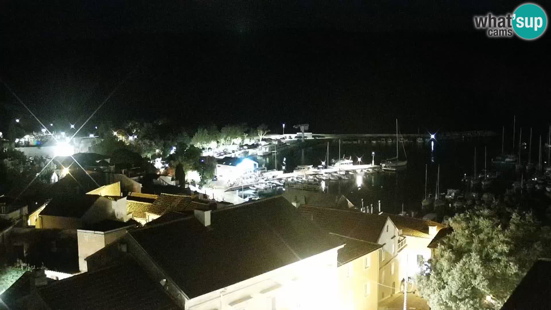 Panoramic Novi Vinodolski livecam Dalmatien