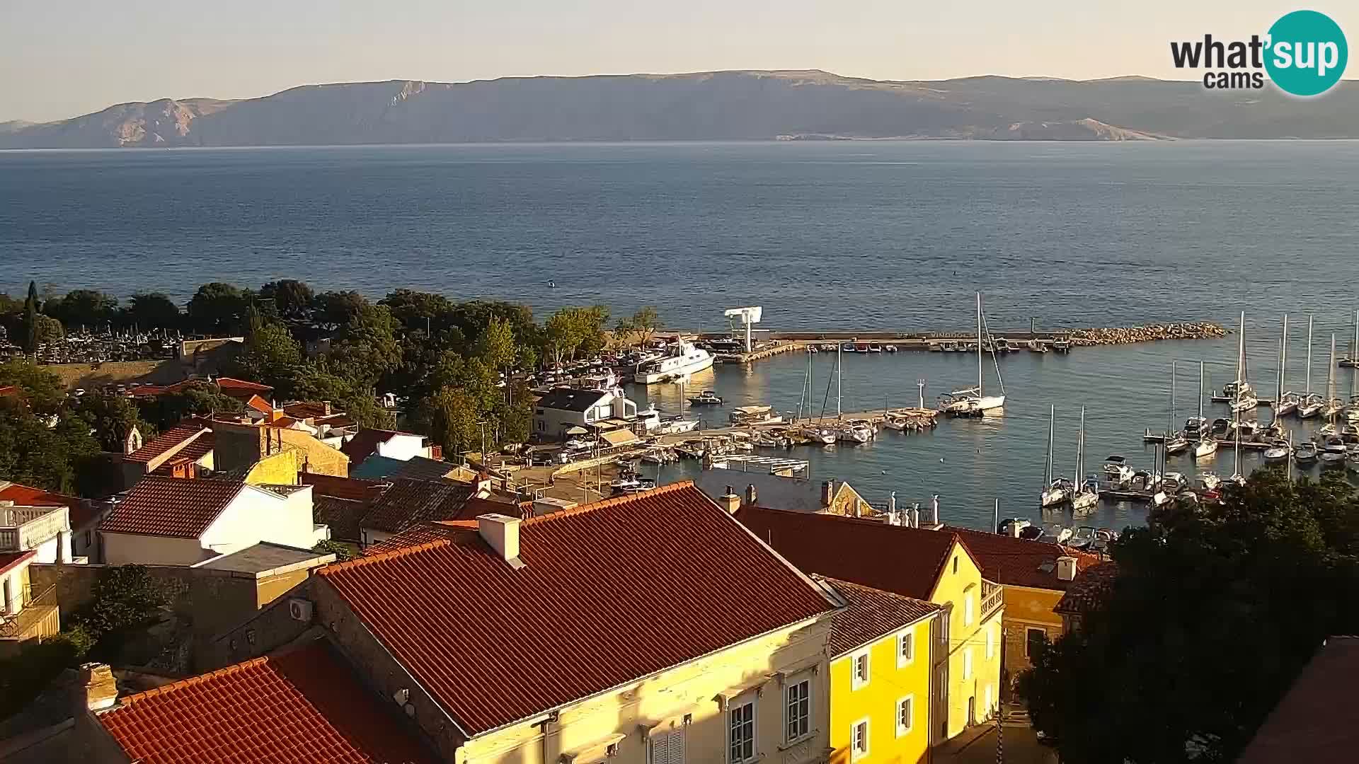 Panoramic webcam Novi Vinodolski – Dalmatia live