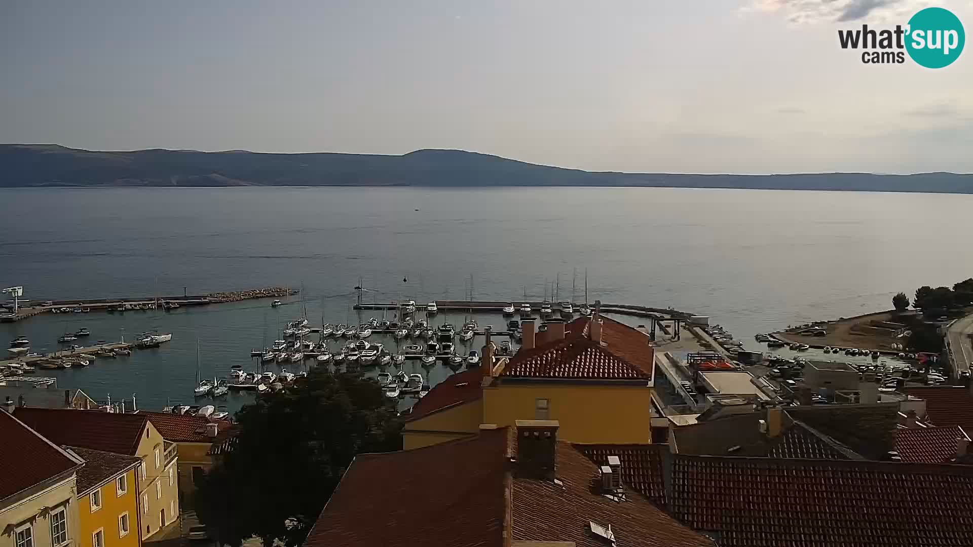 Novi Vinodolski camera en vivo Dalmatia