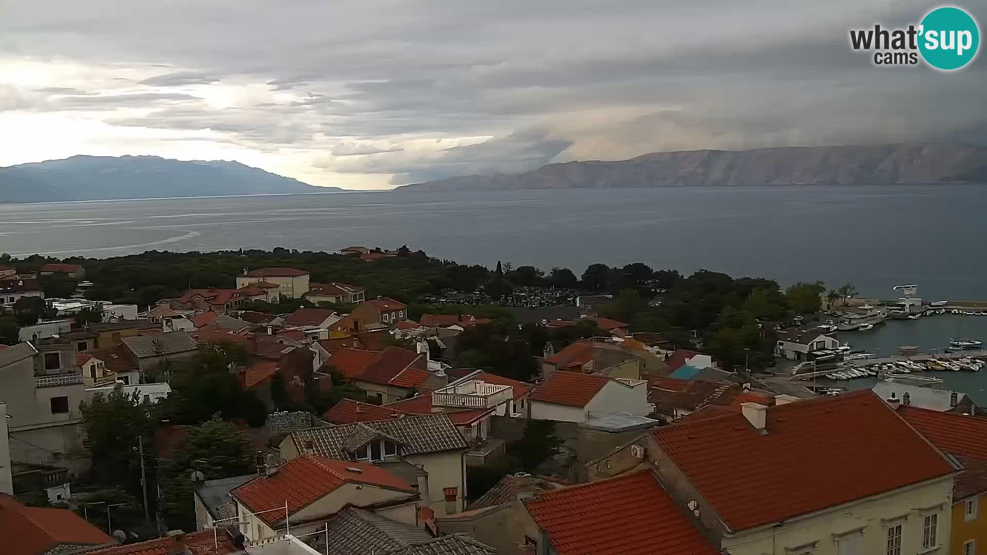 Panoramic webcam Novi Vinodolski – Dalmatia live