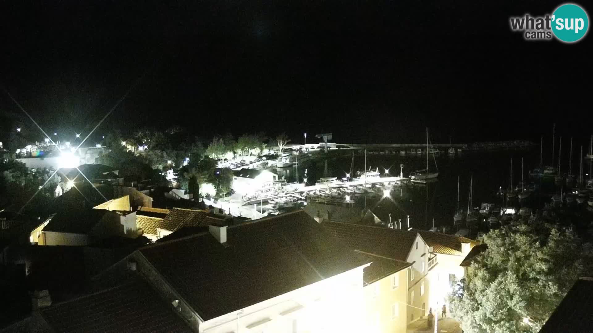 Novi Vinodolski panorama – Dalmacija web kamera