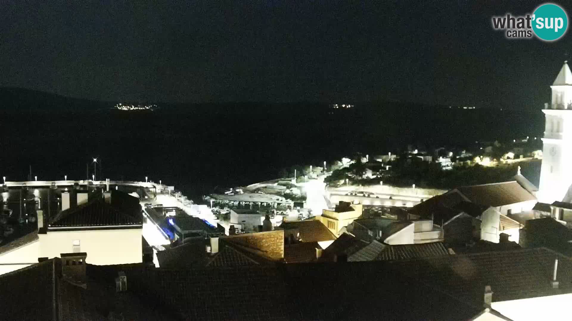 Novi Vinodolski panorama – Dalmacija web kamera
