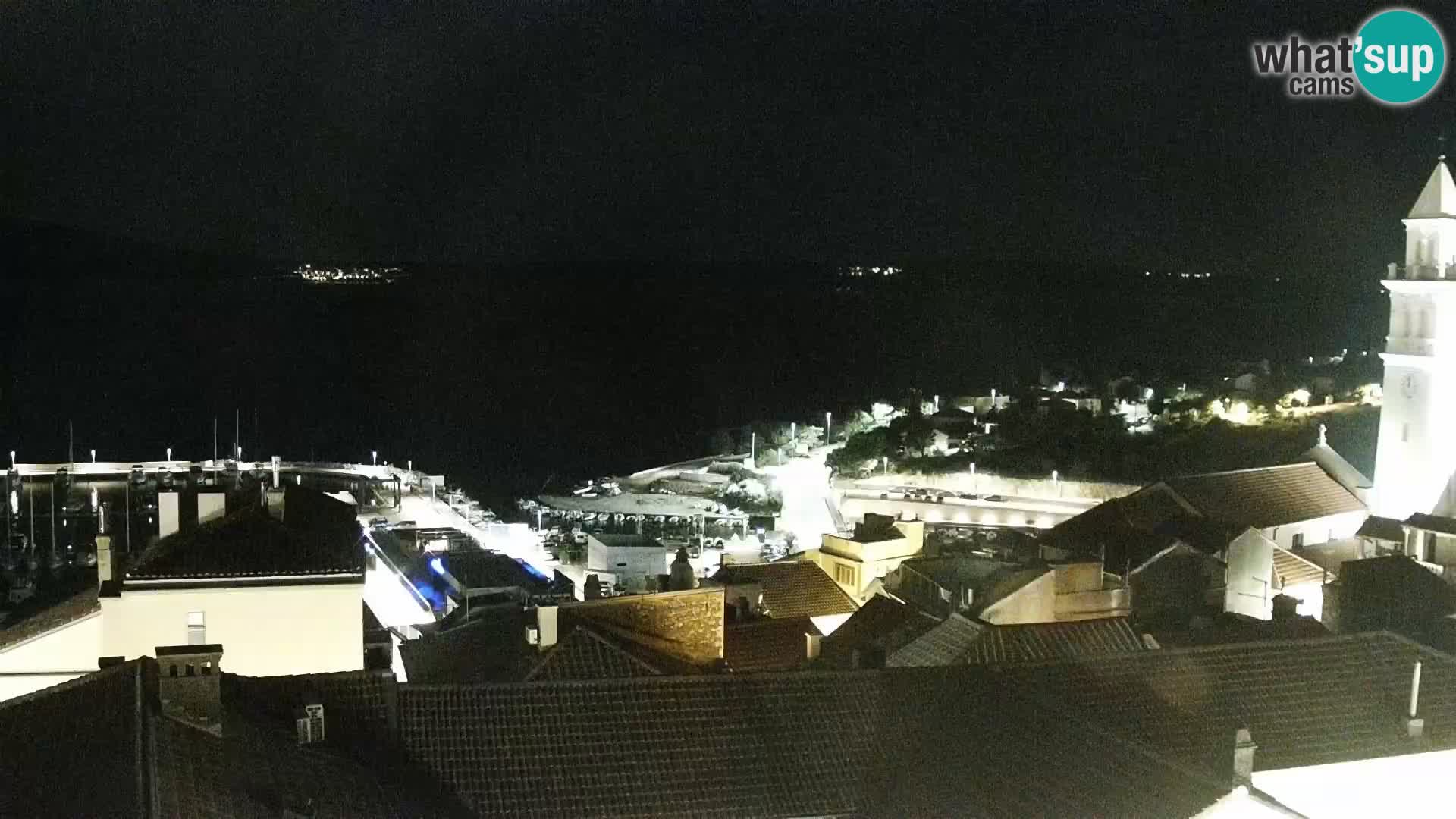 Novi Vinodolski panorama – Dalmacija web kamera