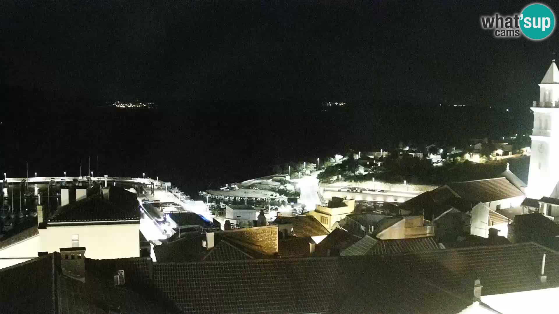 Panorama Novi Vinodolski live cam Dalmatie