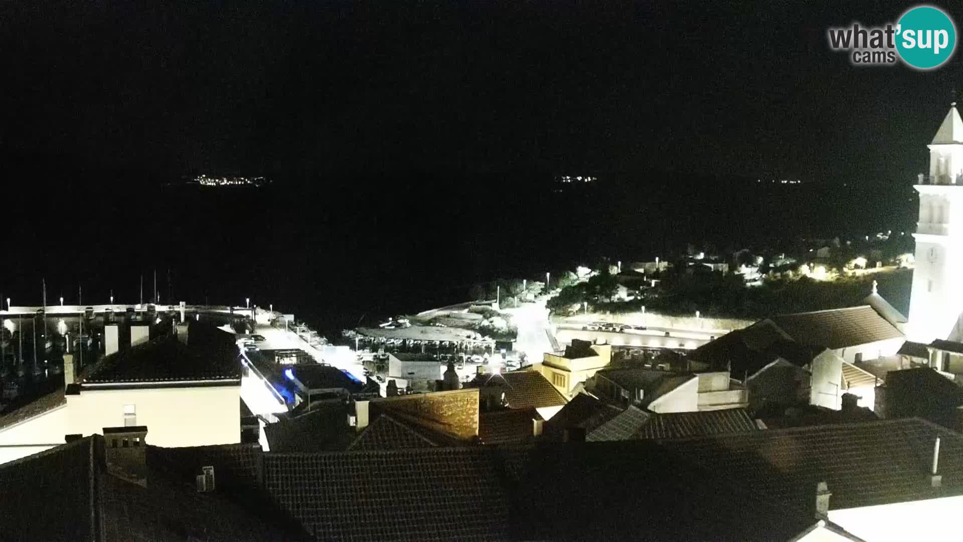Novi Vinodolski panorama – Dalmacija web kamera