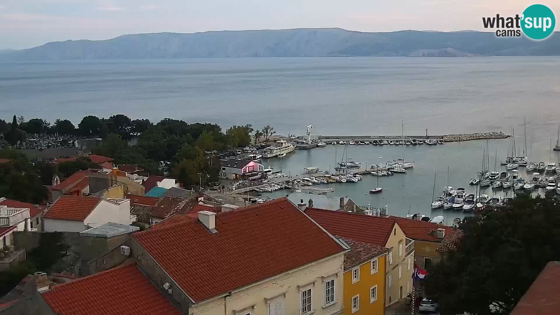 Novi Vinodolski camera en vivo Dalmatia