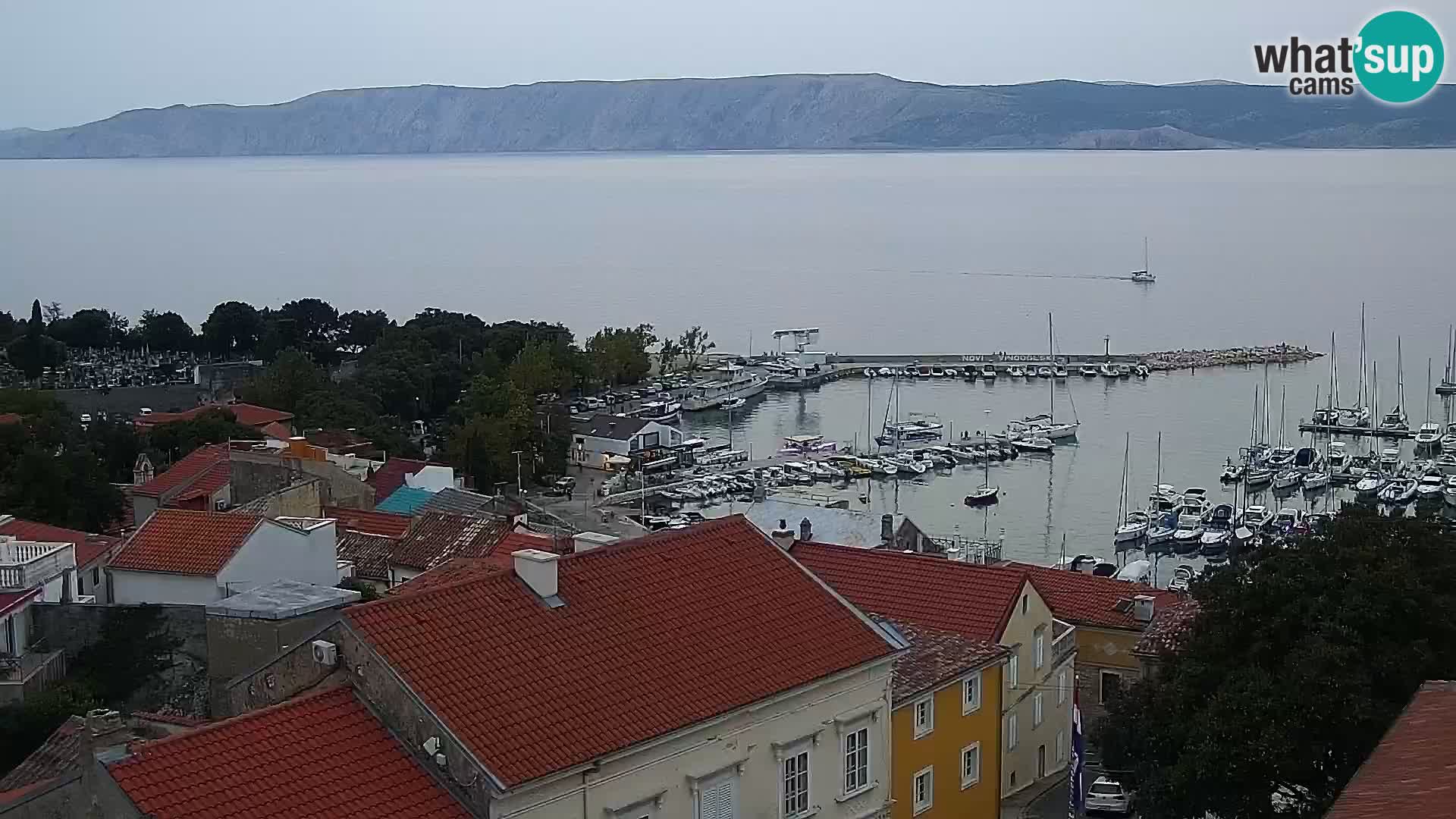 Novi Vinodolski camera en vivo Dalmatia