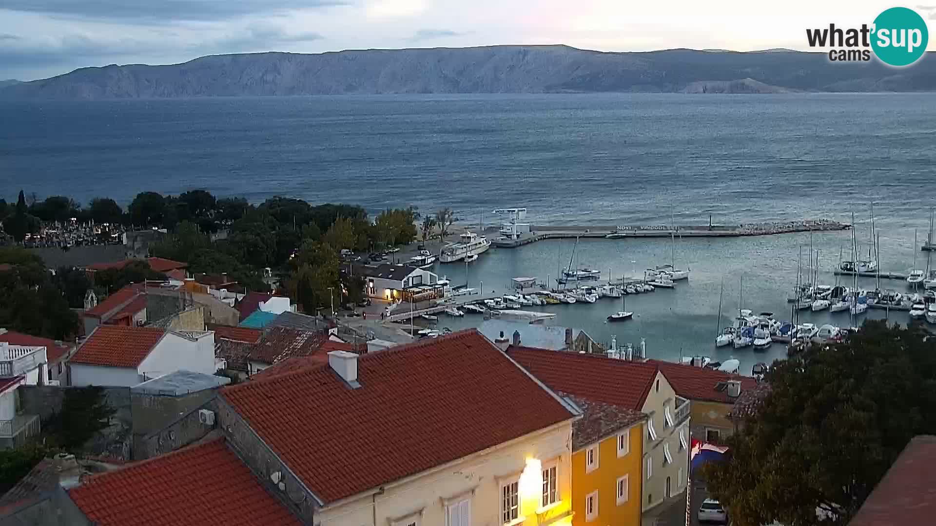 Novi Vinodolski camera en vivo Dalmatia