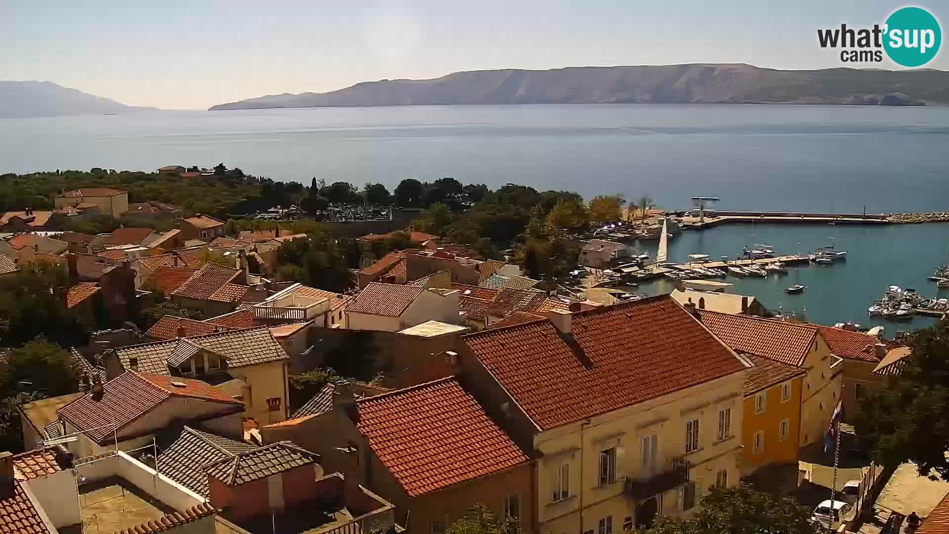 Panoramic webcam Novi Vinodolski – Dalmatia live