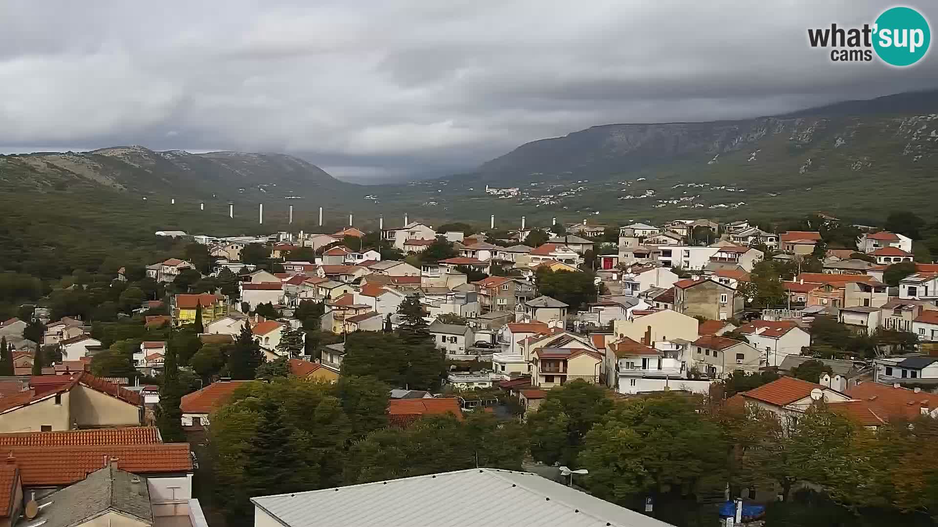 Panoramic webcam Novi Vinodolski – Dalmatia live