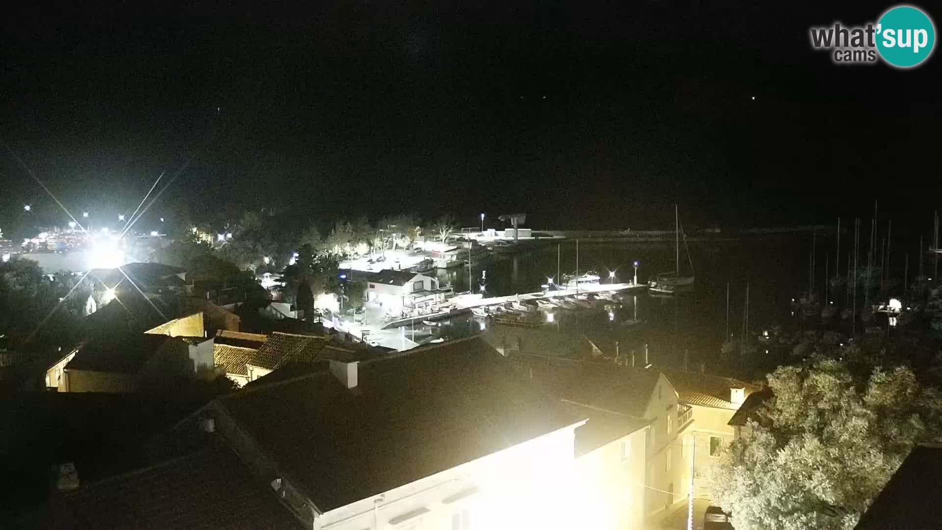 Panoramic Novi Vinodolski livecam Dalmatien