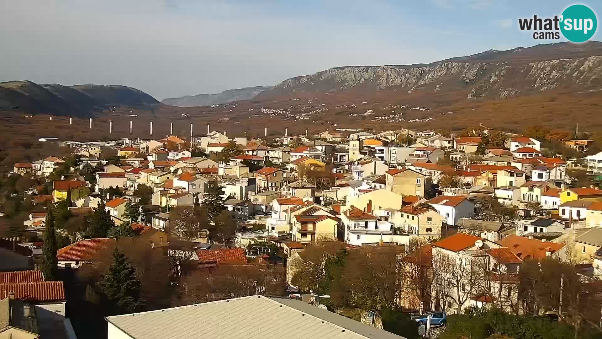 Panoramic webcam Novi Vinodolski – Dalmatia live