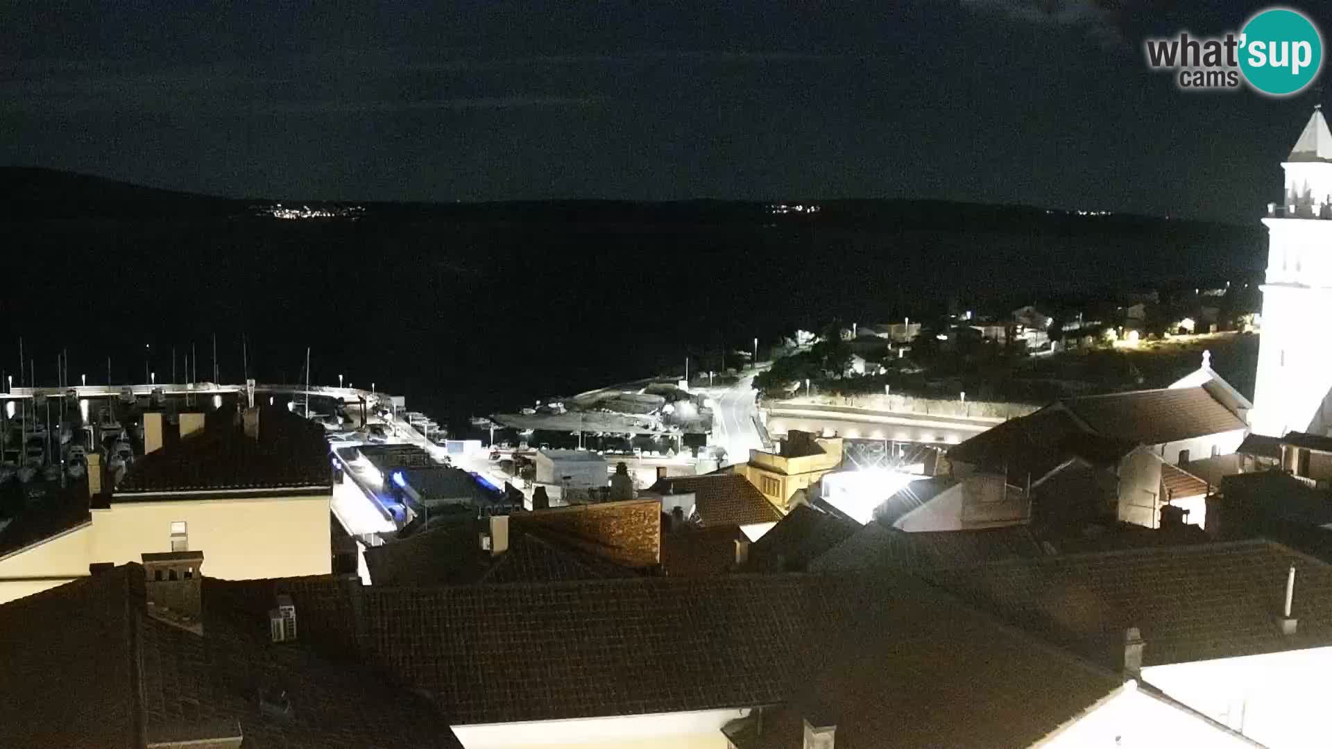 Novi Vinodolski panorama – Dalmacija web kamera