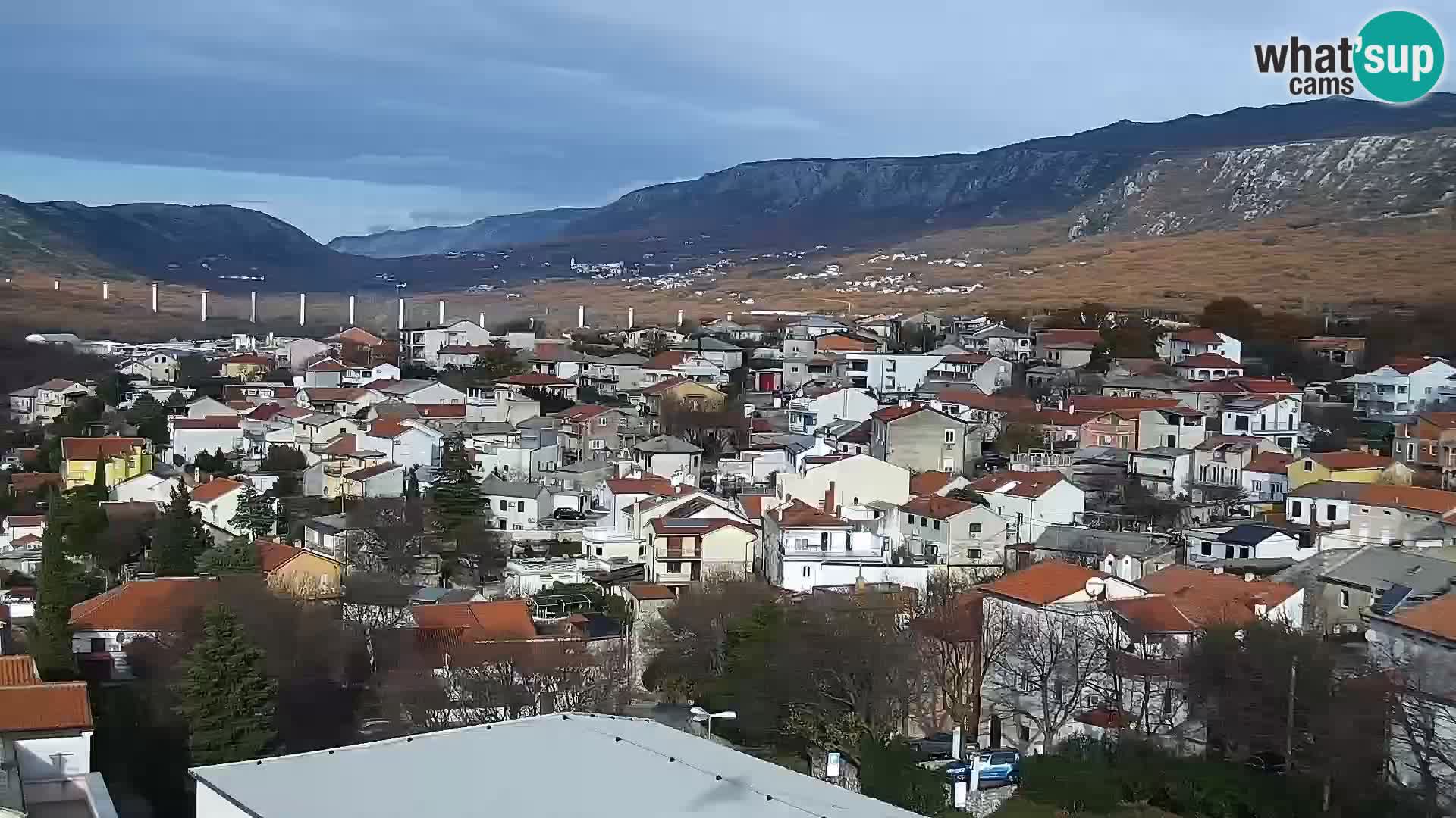 Panoramic webcam Novi Vinodolski – Dalmatia live