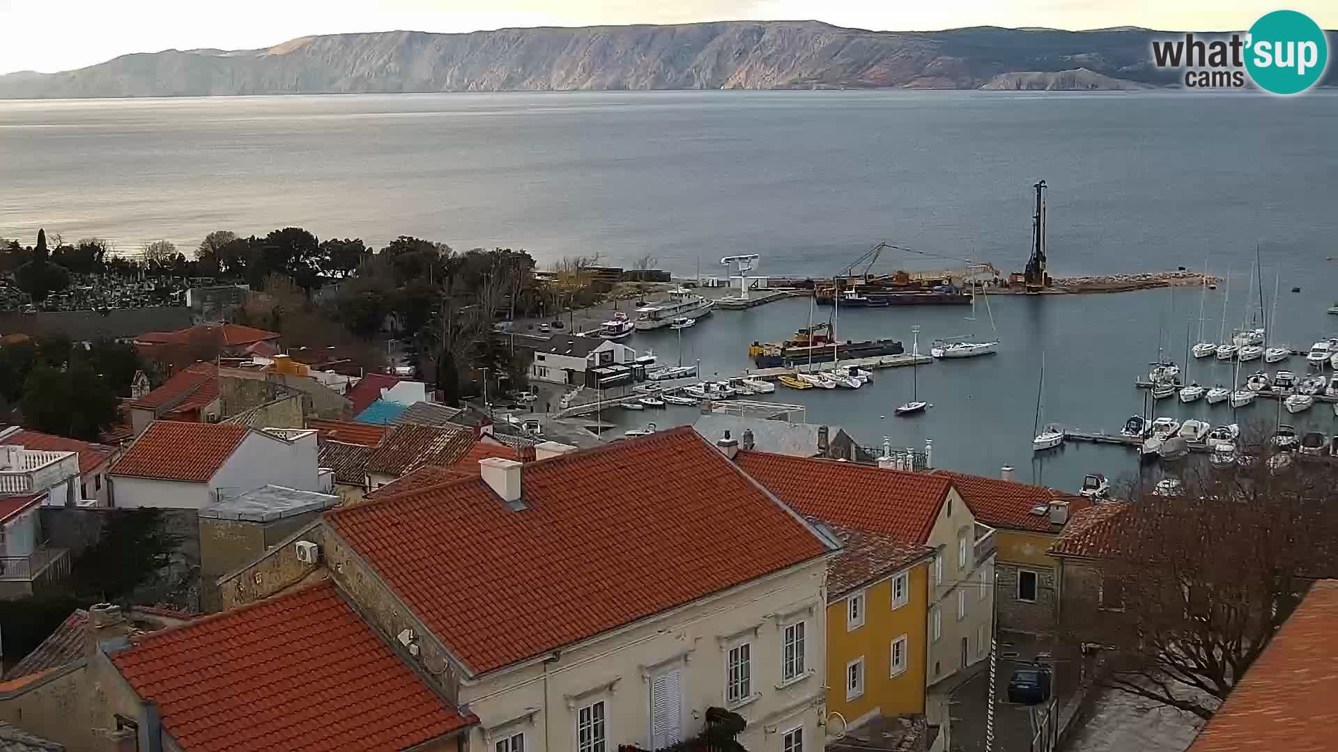 Webcam panoramica Novi Vinodolski – Dalmazia livecam