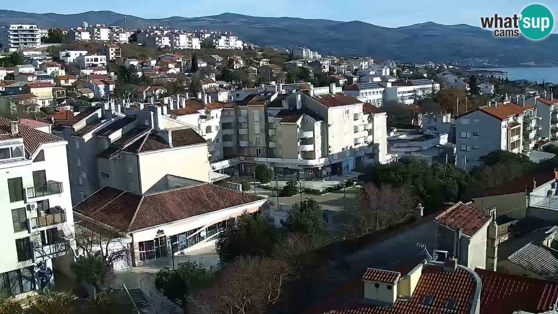 Panoramic webcam Novi Vinodolski – Dalmatia live