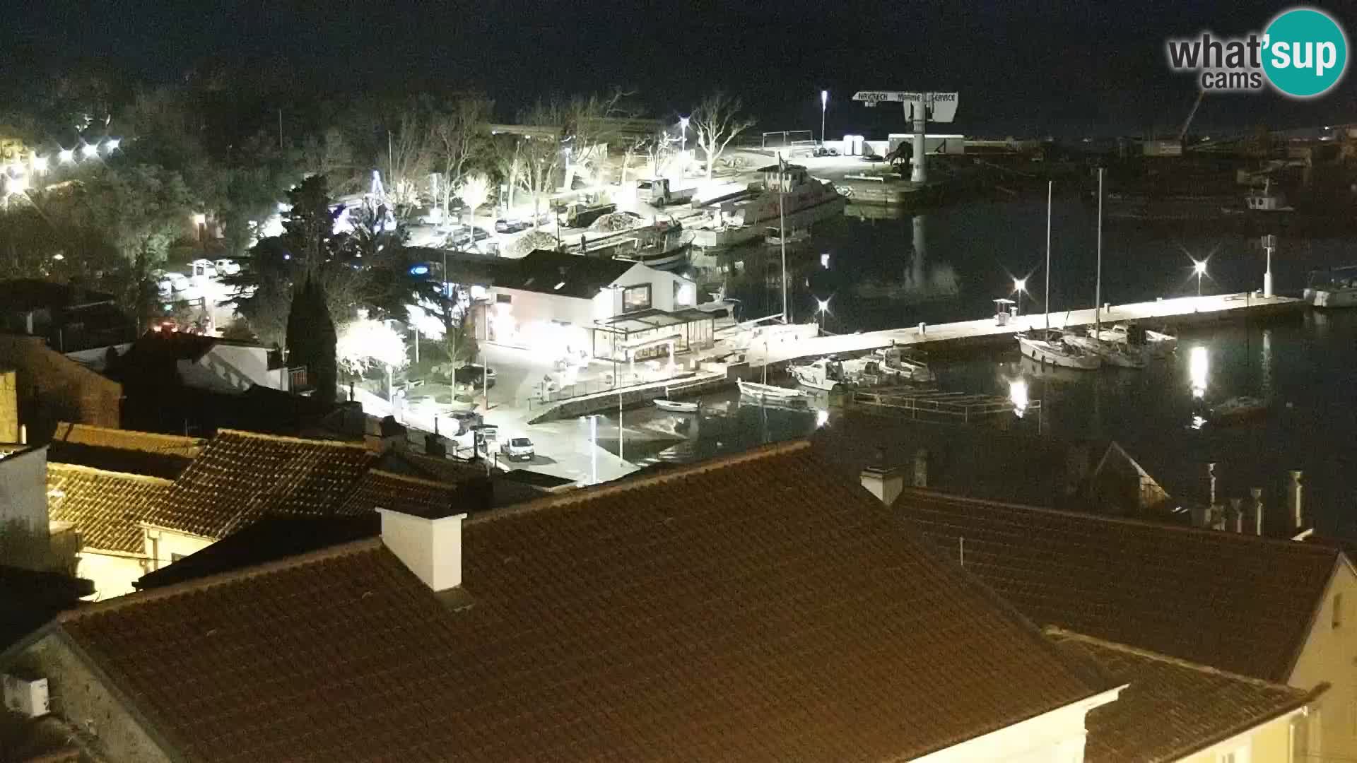 Novi Vinodolski panorama – Dalmacija web kamera