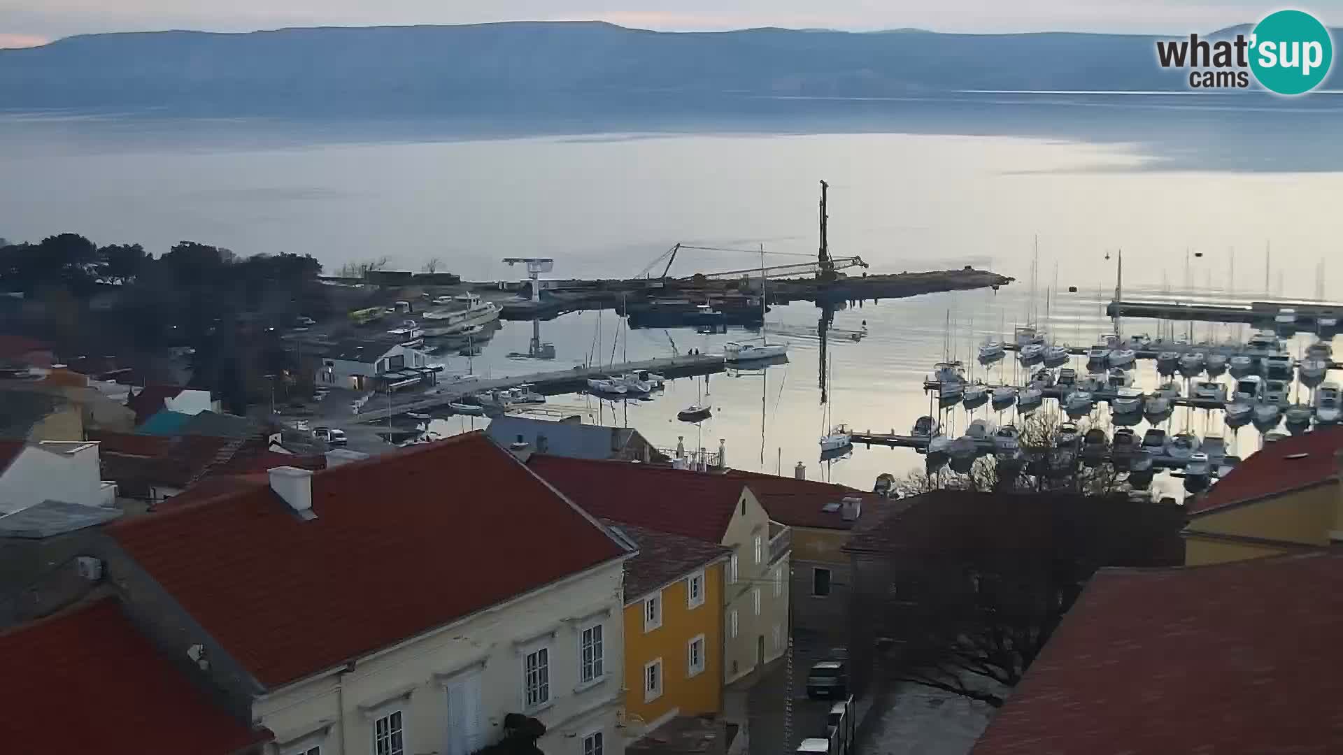 Novi Vinodolski camera en vivo Dalmatia