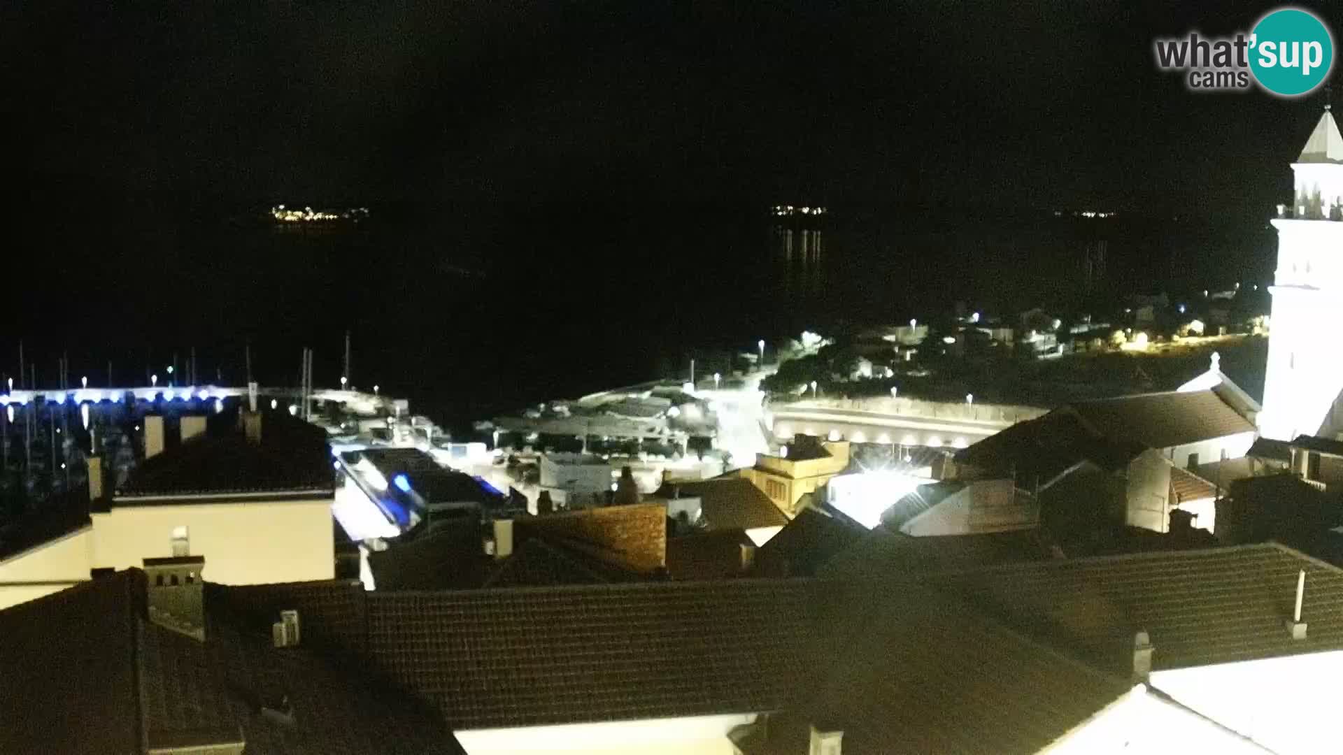 Novi Vinodolski camera en vivo Dalmatia