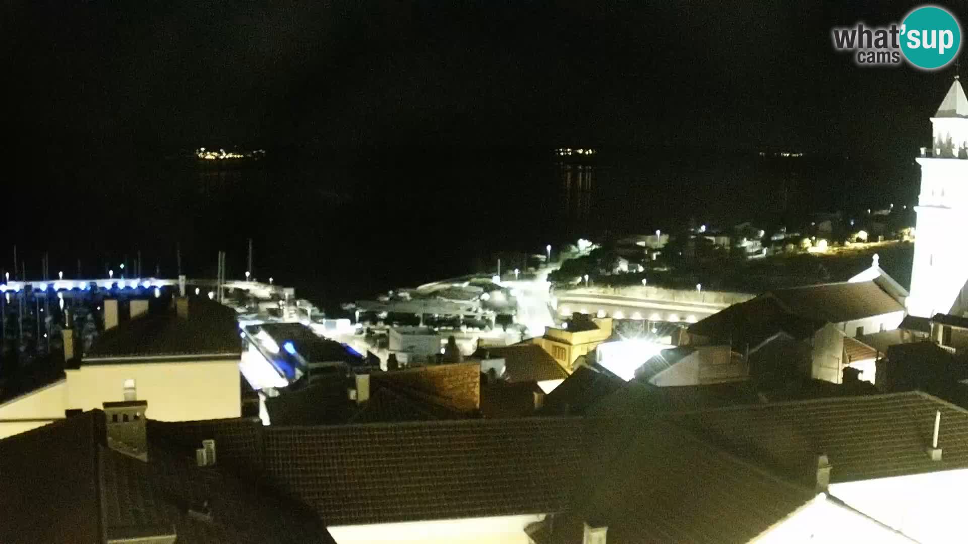 Novi Vinodolski camera en vivo Dalmatia
