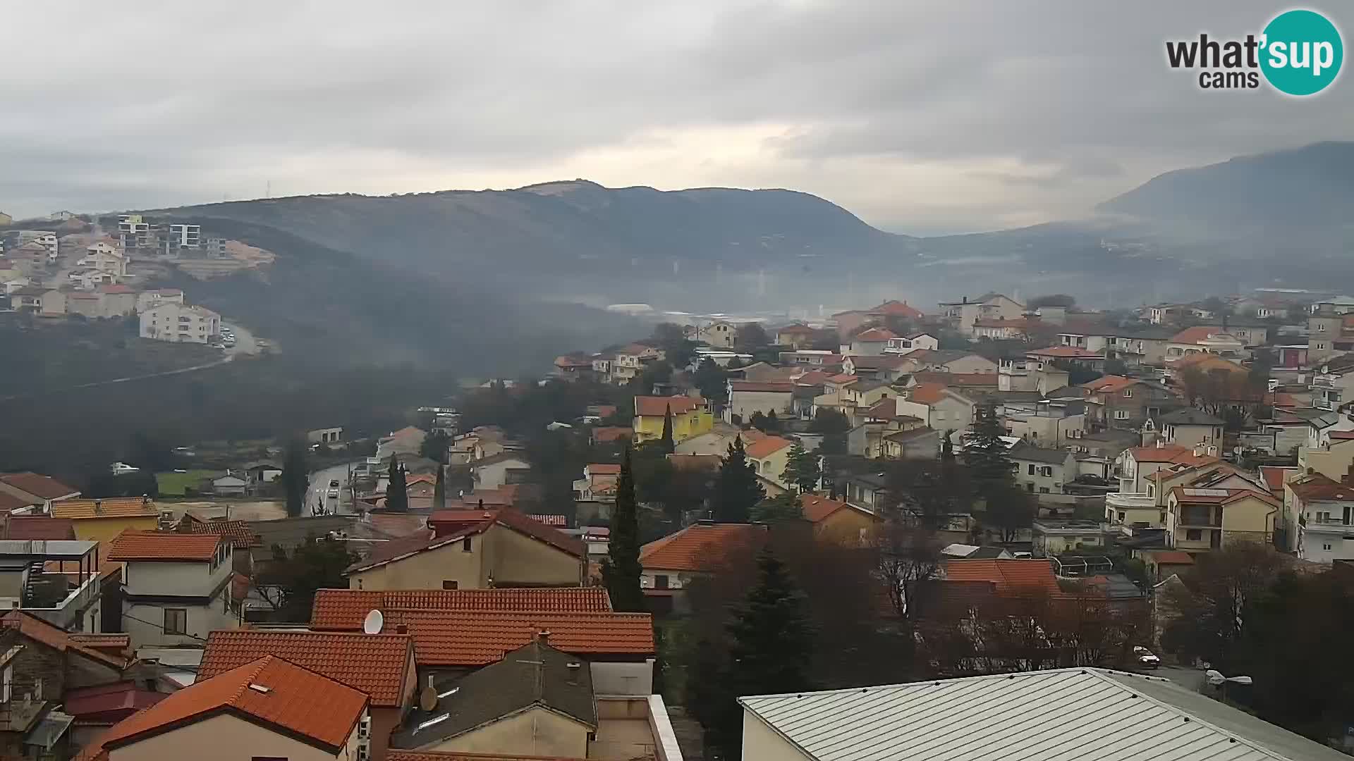 Novi Vinodolski panorama – Dalmacija web kamera