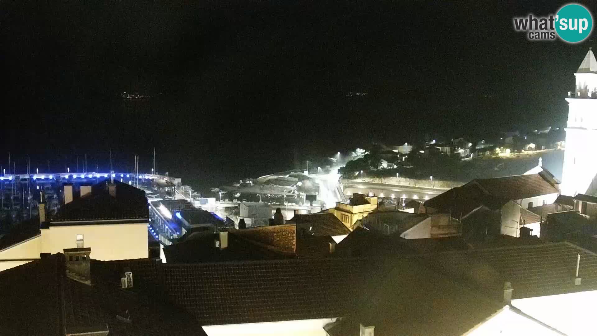 Novi Vinodolski camera en vivo Dalmatia