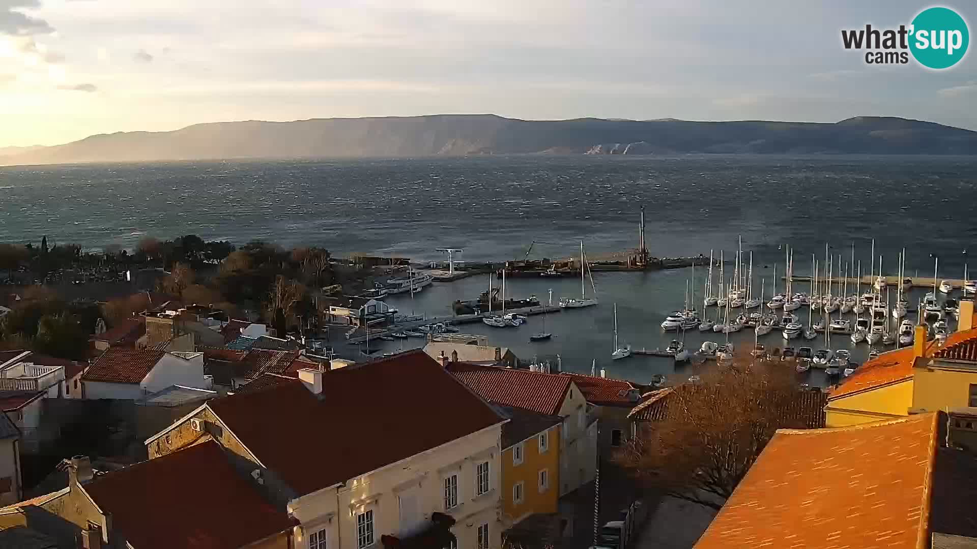 Panoramic webcam Novi Vinodolski – Dalmatia live
