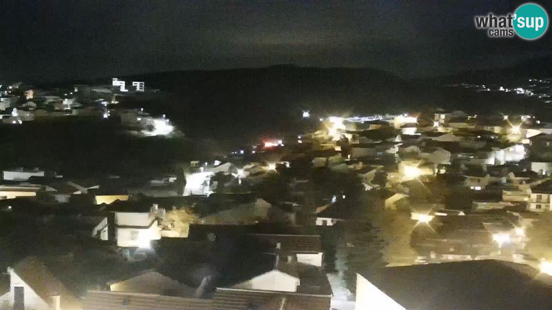Panoramic Novi Vinodolski livecam Dalmatien