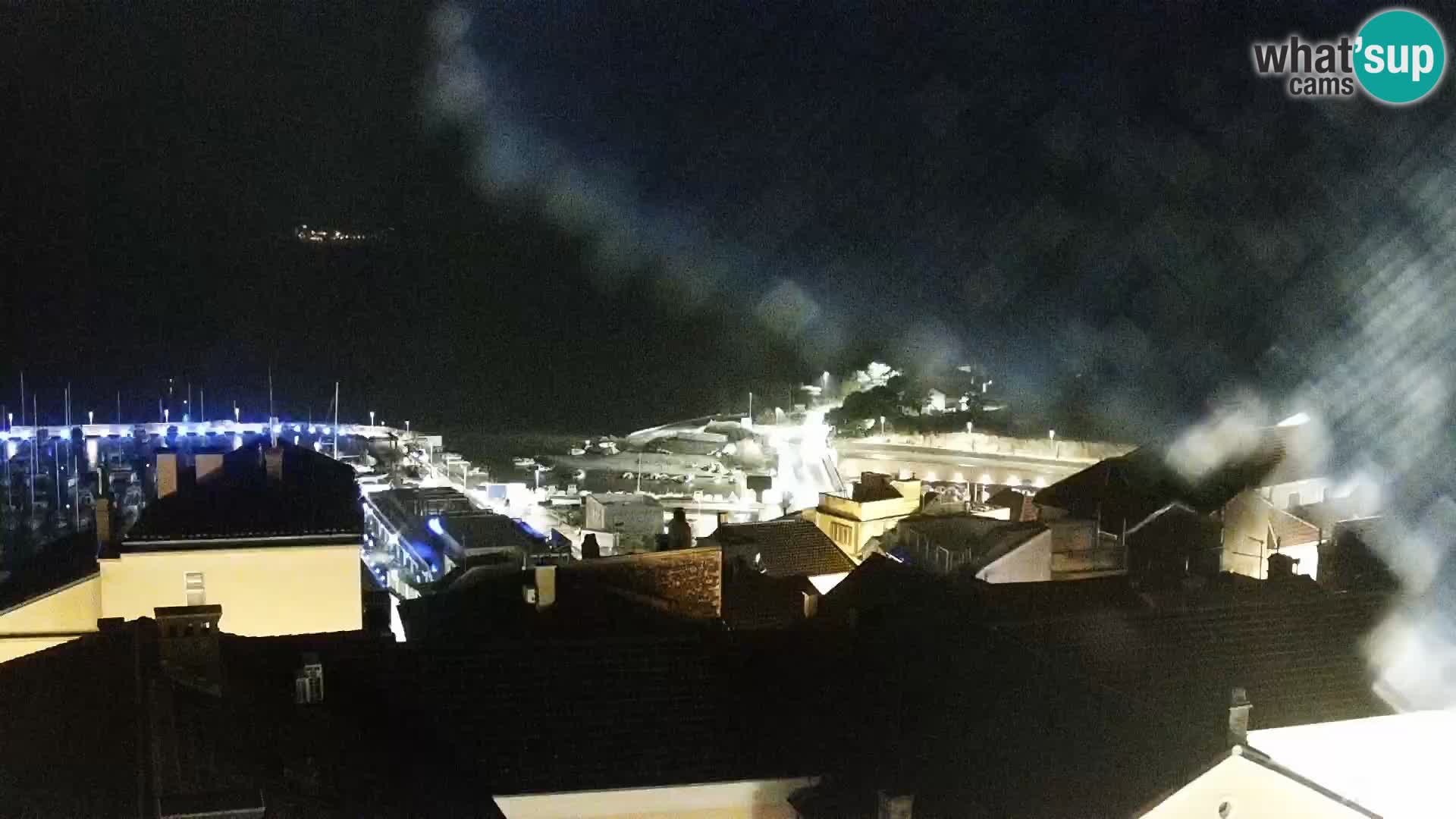 Panoramic webcam Novi Vinodolski – Dalmatia live