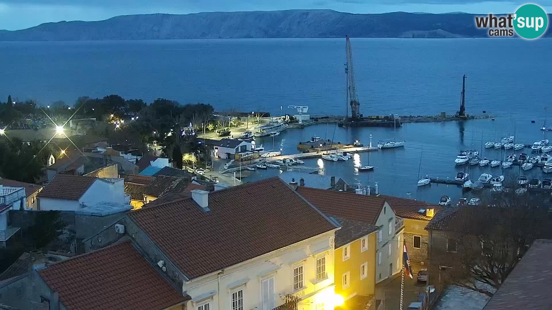 Novi Vinodolski camera en vivo Dalmatia