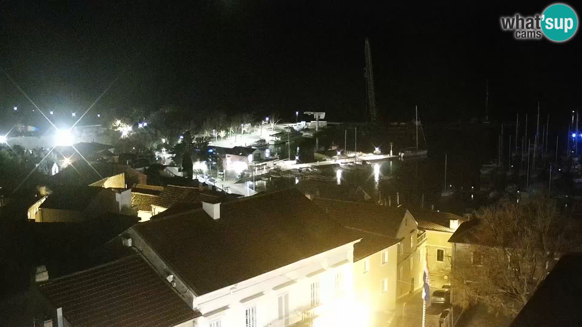 Panorama Novi Vinodolski live cam Dalmatie