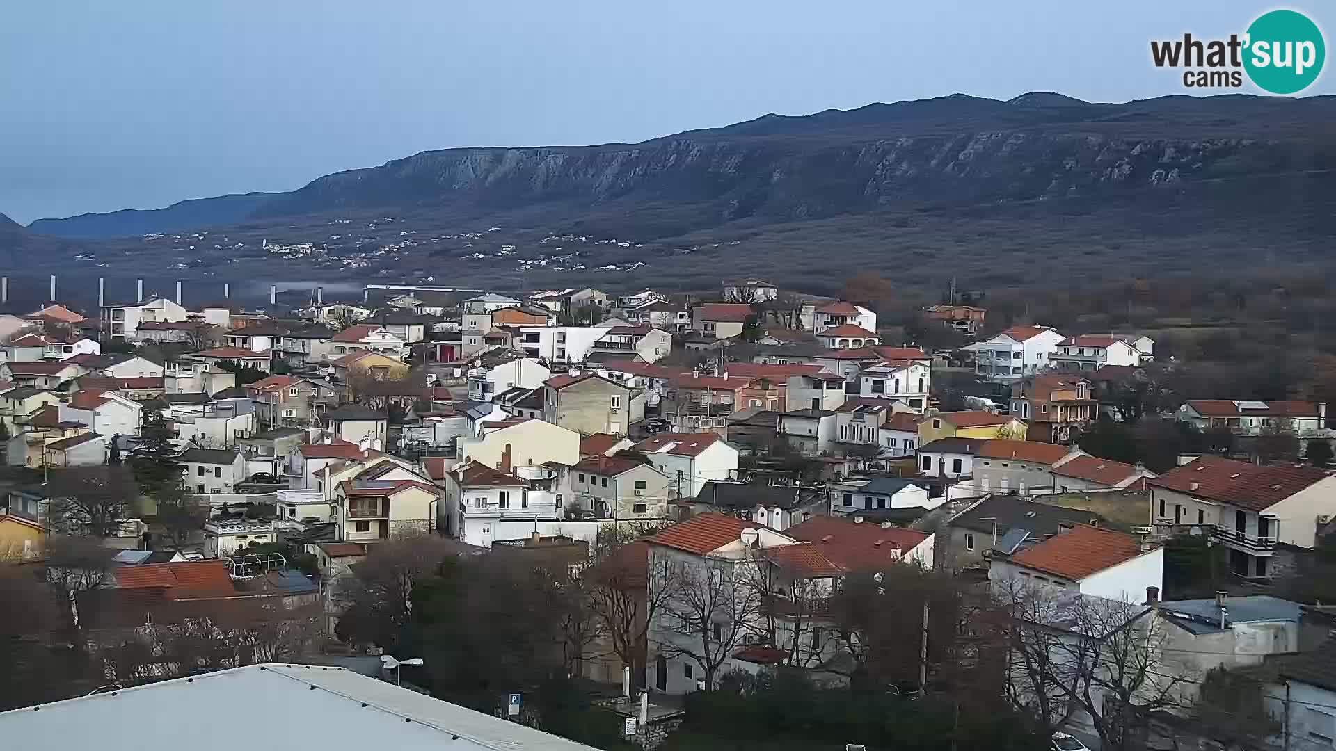 Panoramic Novi Vinodolski livecam Dalmatien