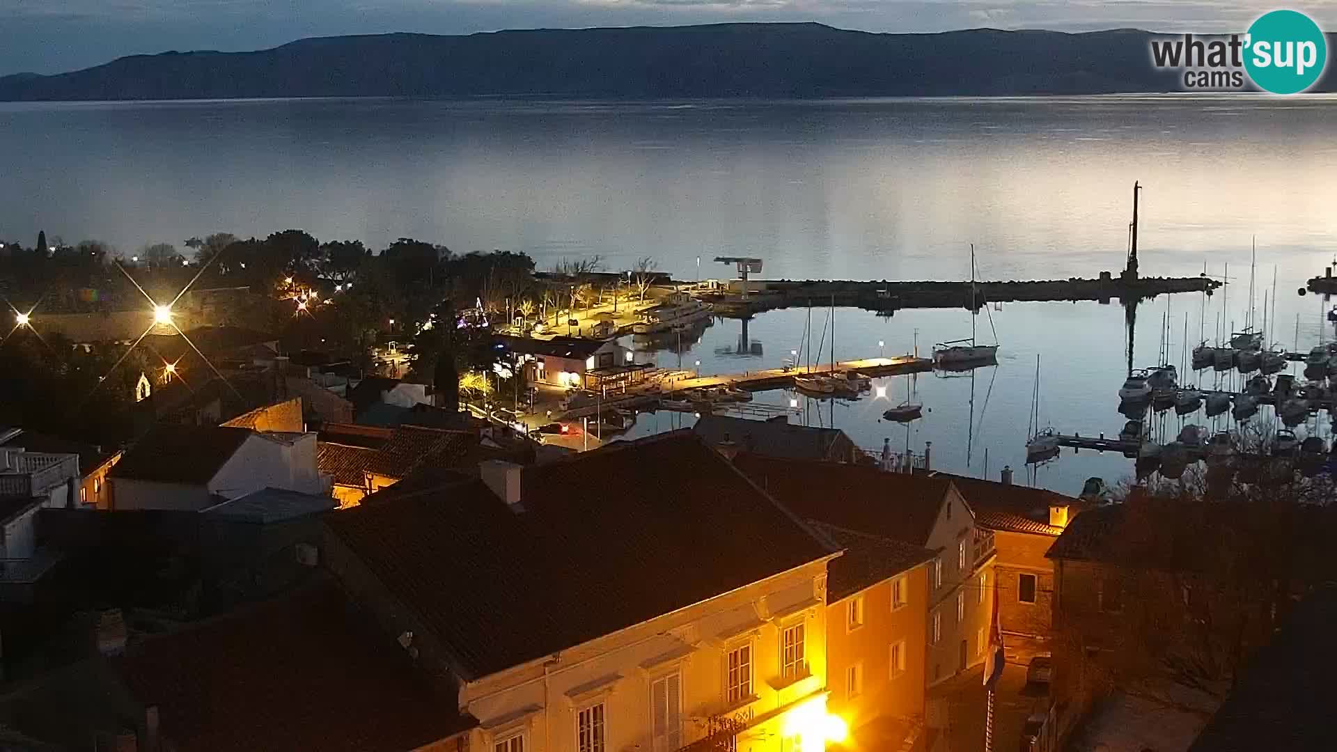 Novi Vinodolski camera en vivo Dalmatia