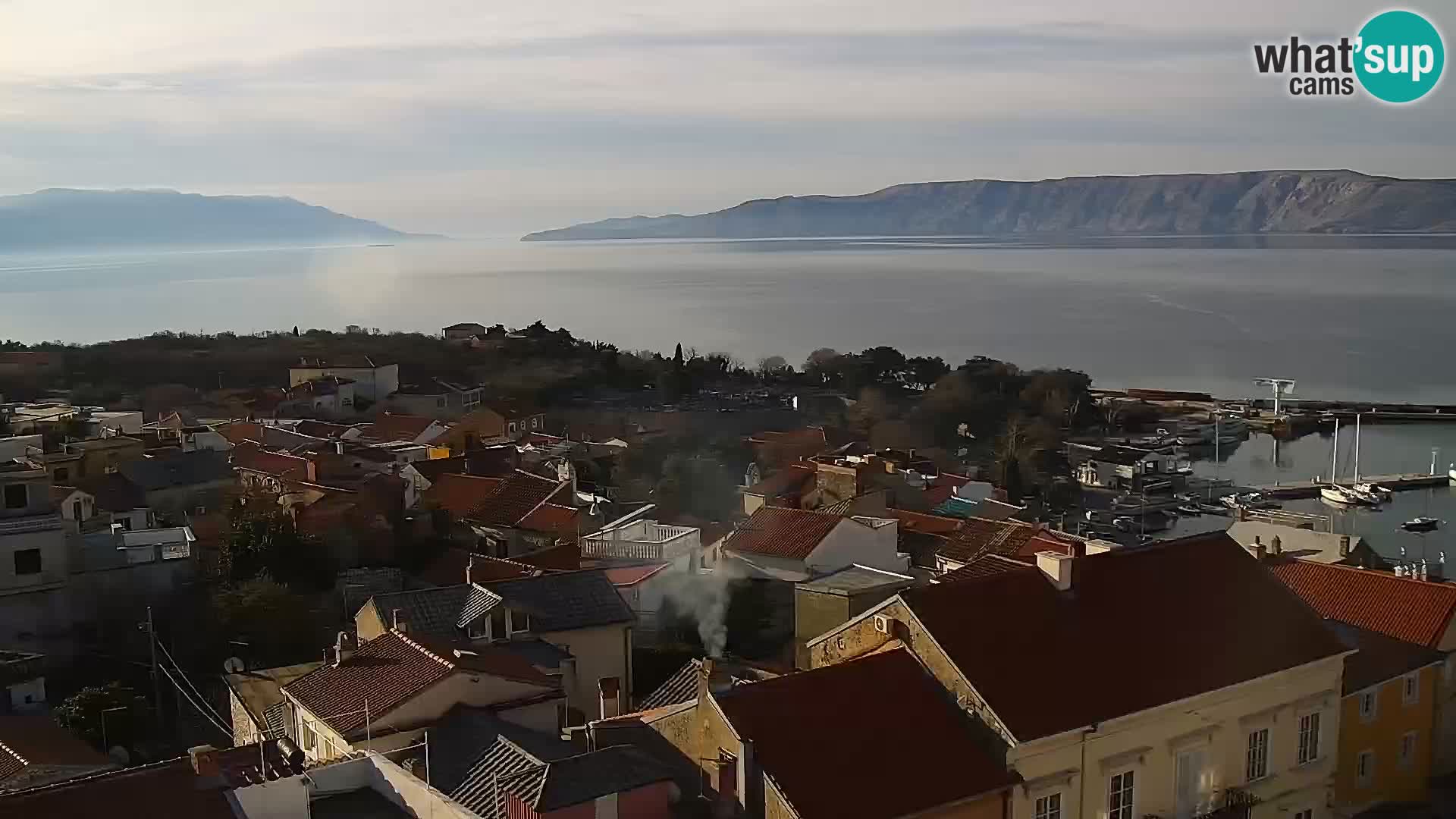 Panoramic webcam Novi Vinodolski – Dalmatia live