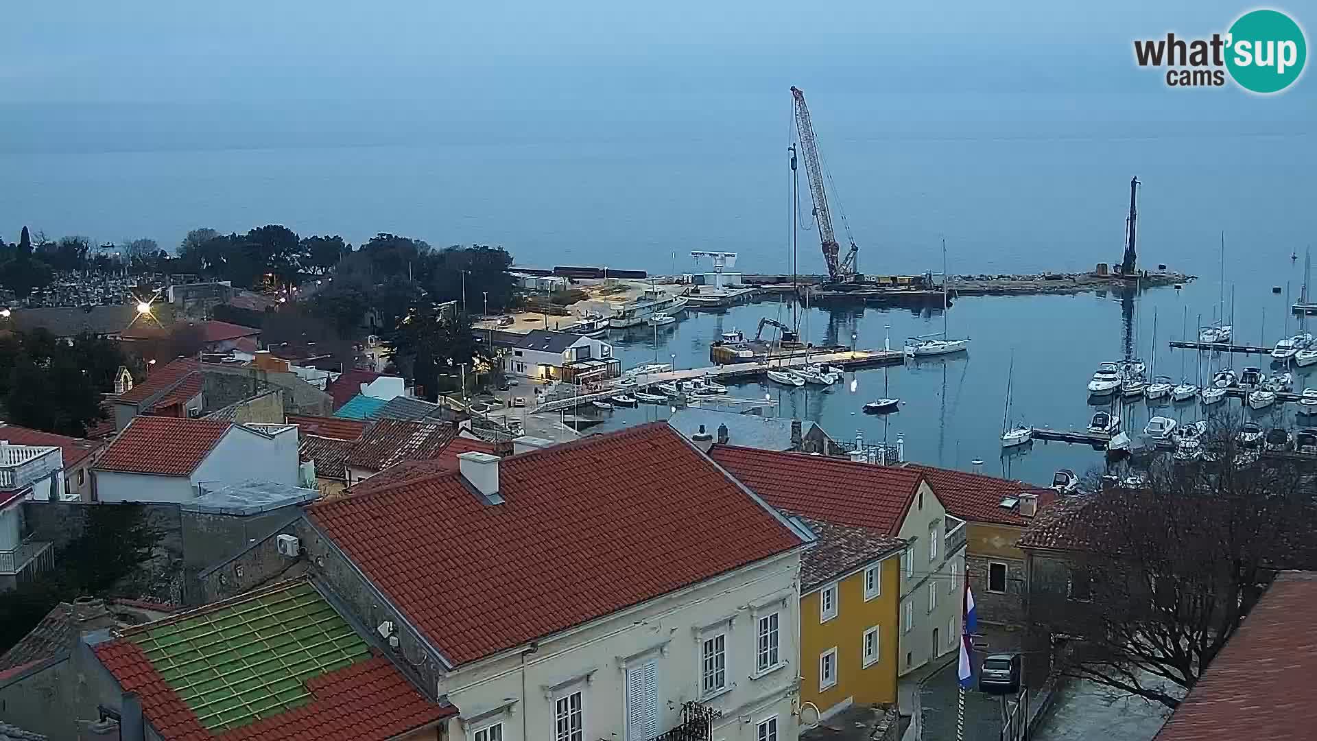 Webcam panoramica Novi Vinodolski – Dalmazia livecam