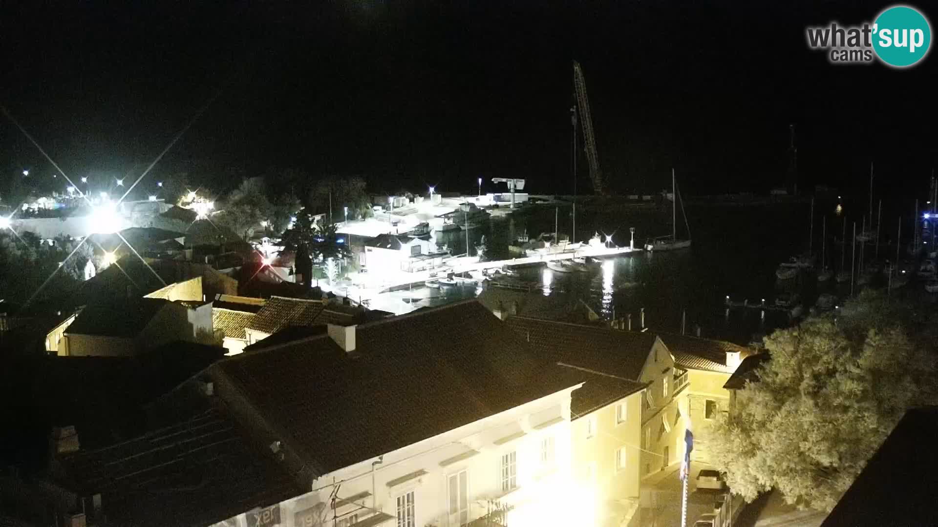 Panoramic Novi Vinodolski livecam Dalmatien