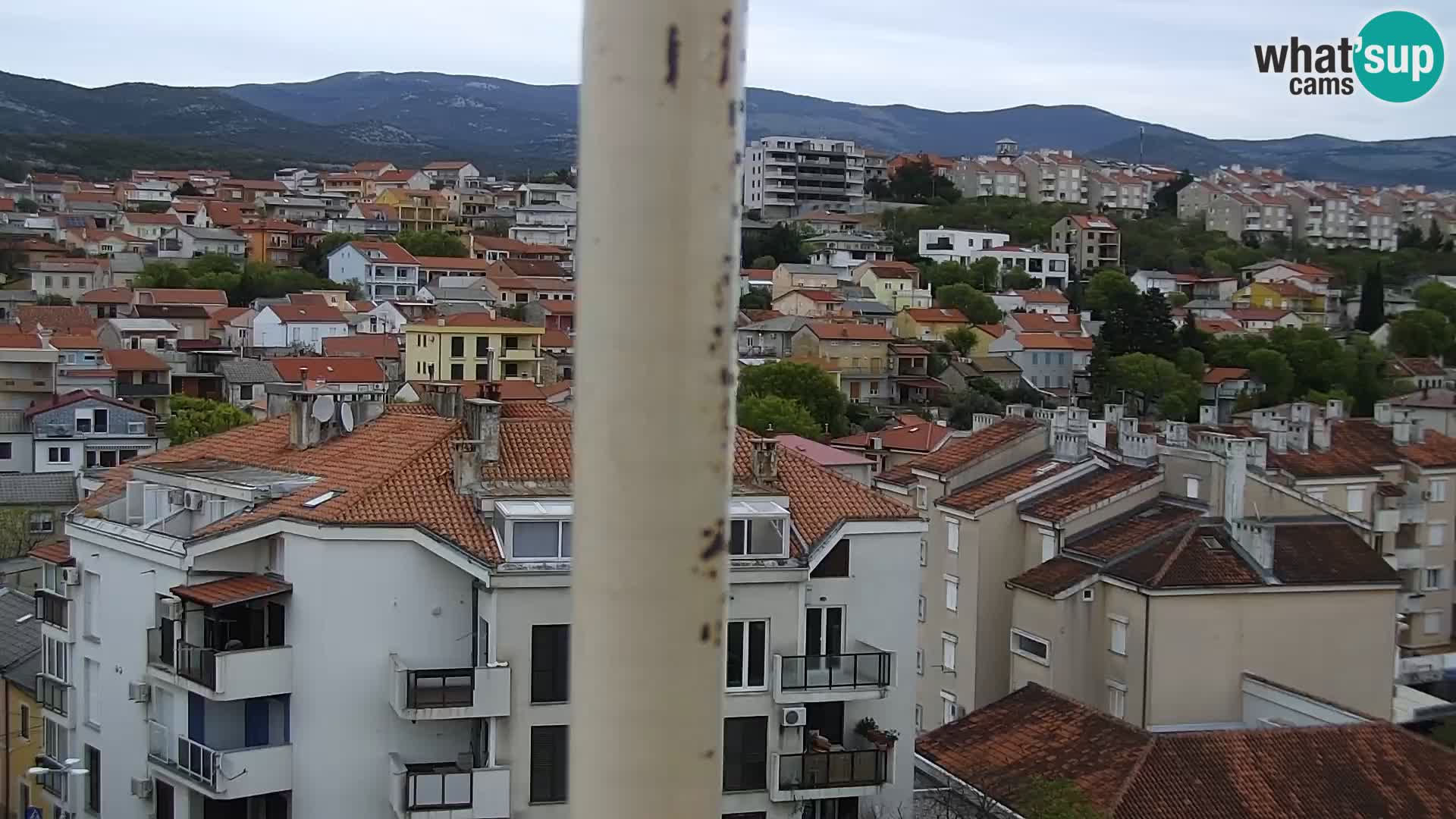 Panoramic webcam Novi Vinodolski – Dalmatia live