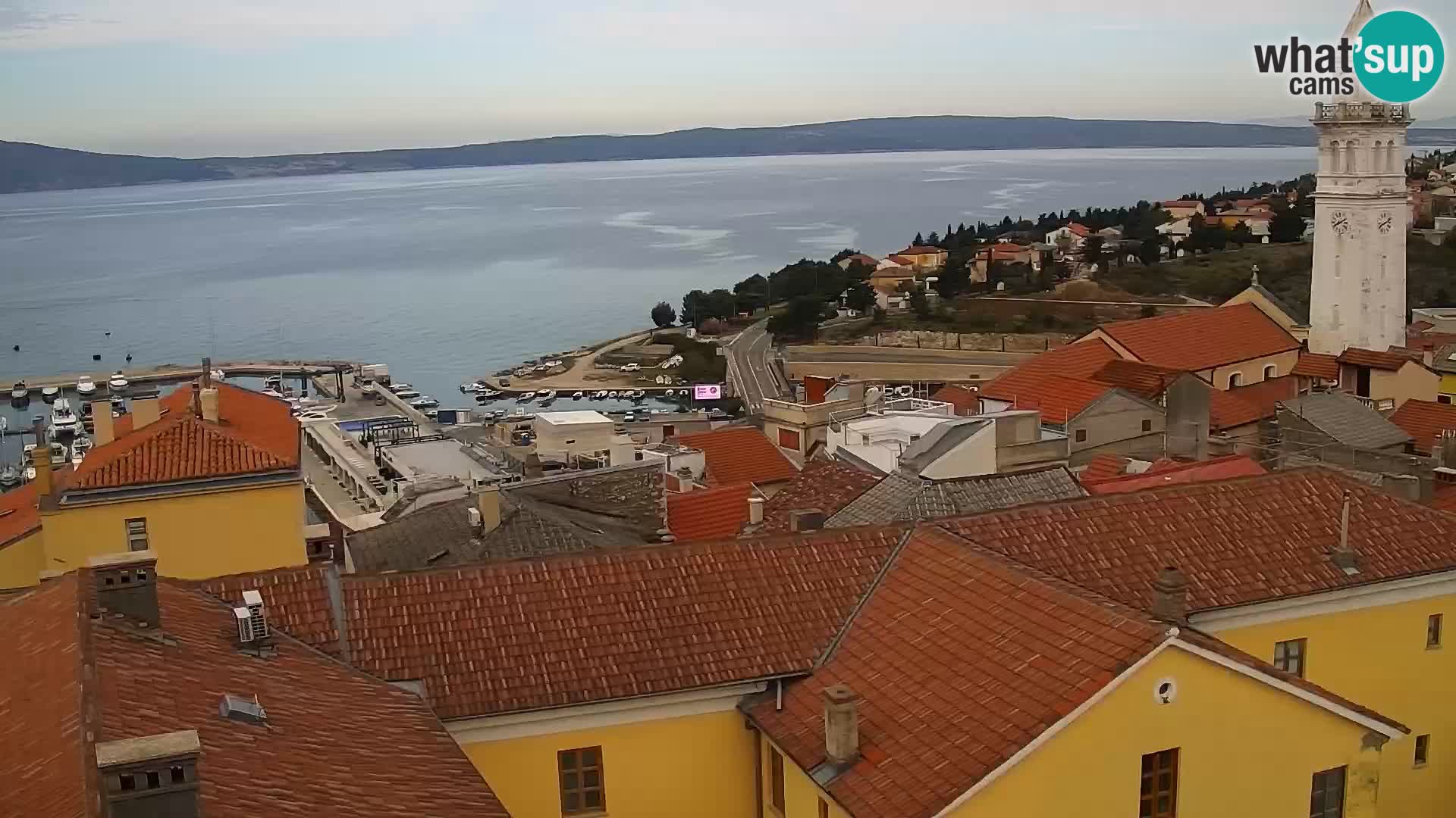 Novi Vinodolski camera en vivo Dalmatia
