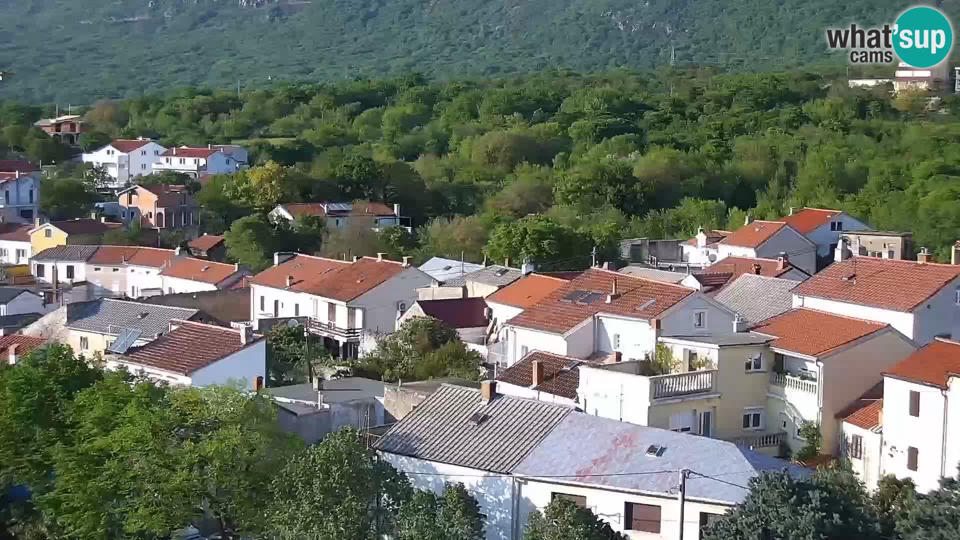 Panoramic Novi Vinodolski livecam Dalmatien