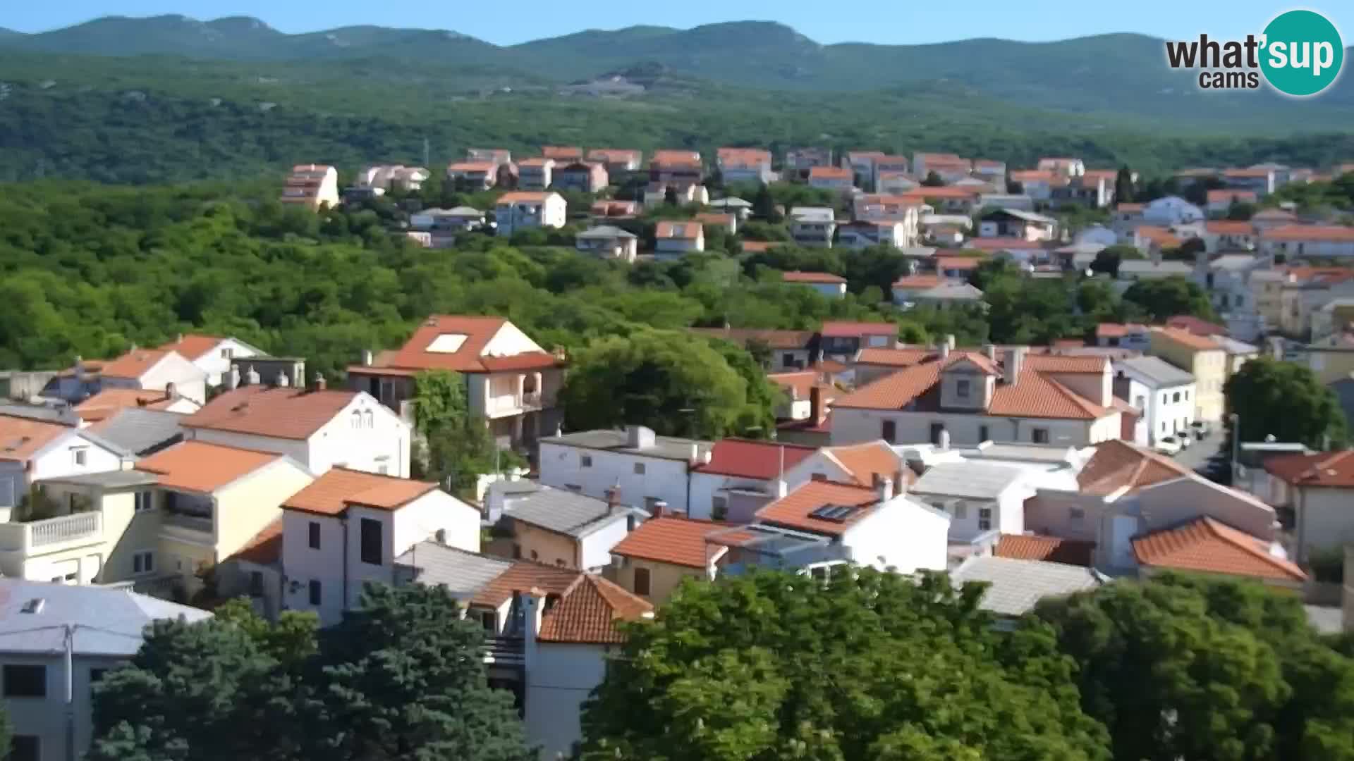 Novi Vinodolski panorama – Dalmacija web kamera