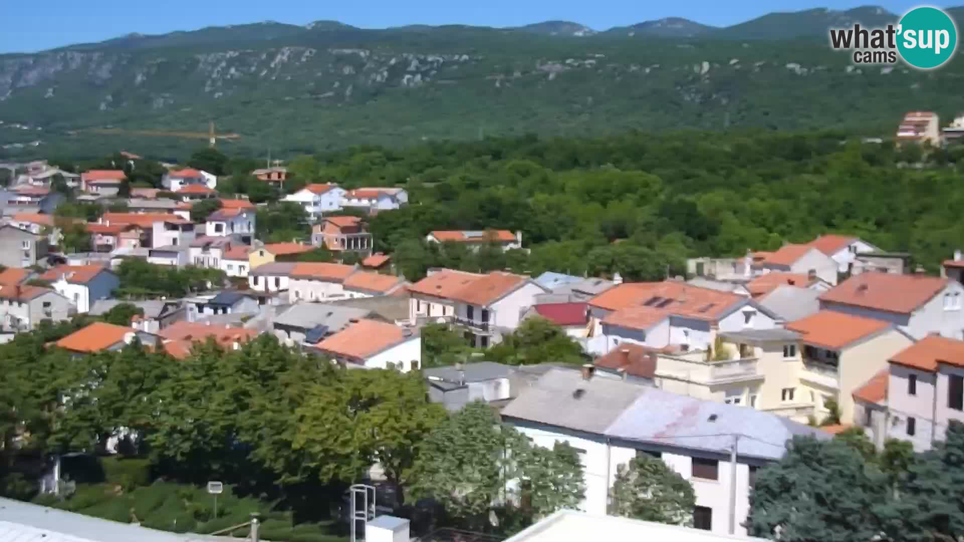 Novi Vinodolski panorama – Dalmacija web kamera
