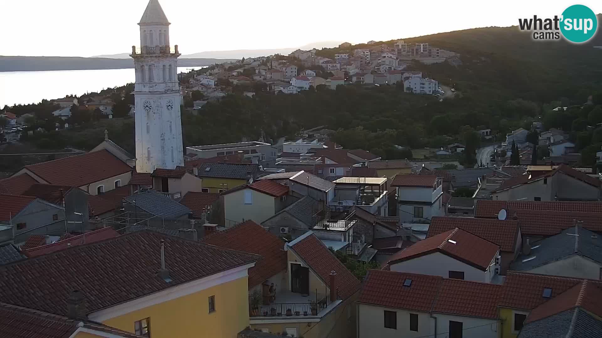Novi Vinodolski panorama – Dalmacija web kamera