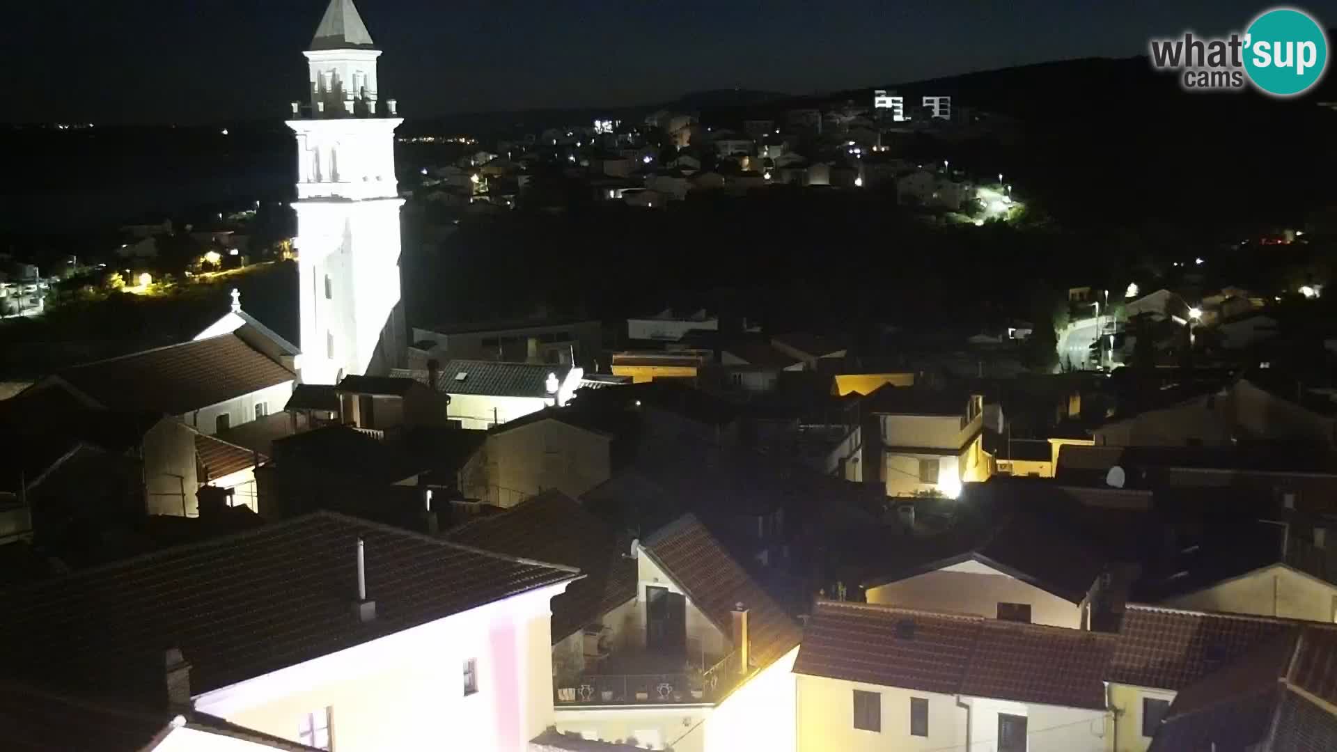 Novi Vinodolski panorama – Dalmacija web kamera