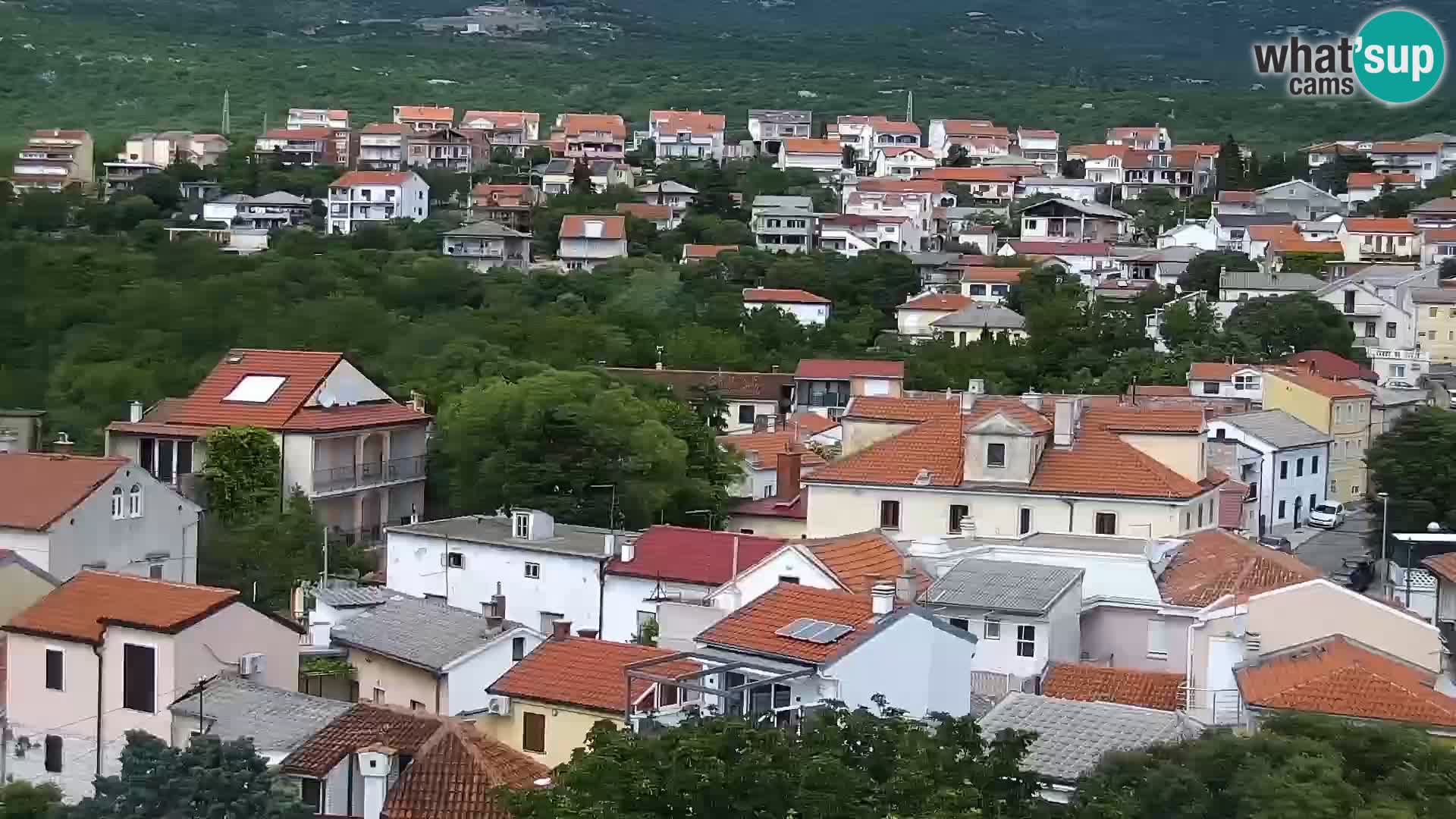 Novi Vinodolski panorama – Dalmacija web kamera