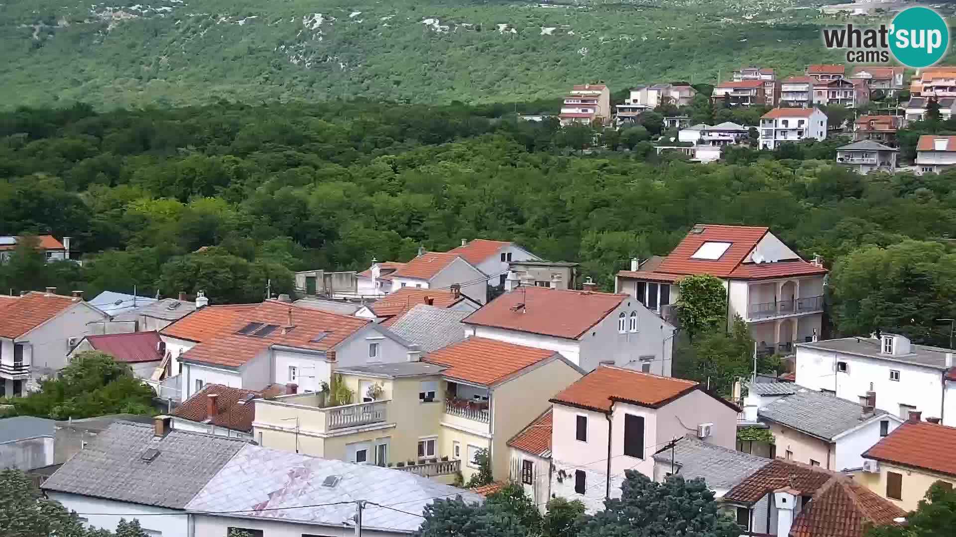 Novi Vinodolski panorama – Dalmacija web kamera