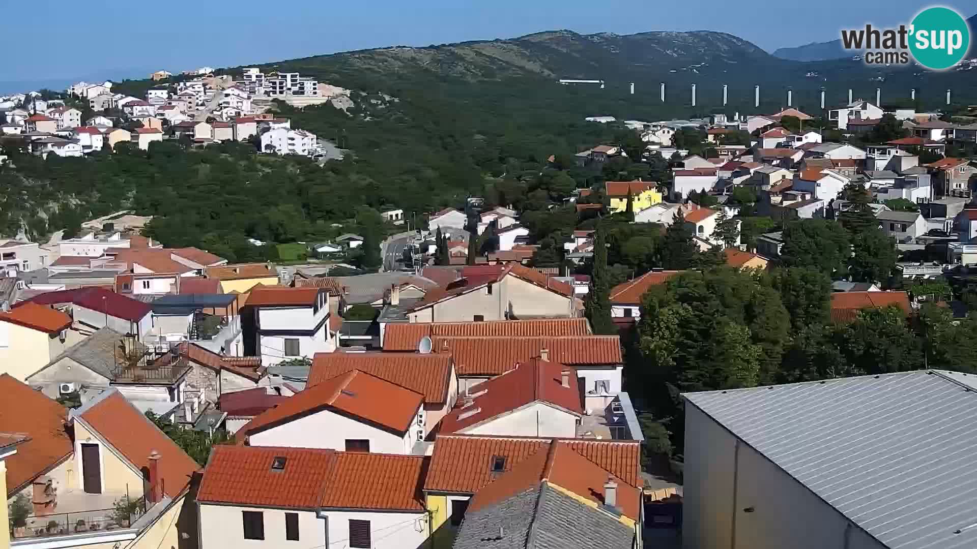 Panoramic webcam Novi Vinodolski – Dalmatia live