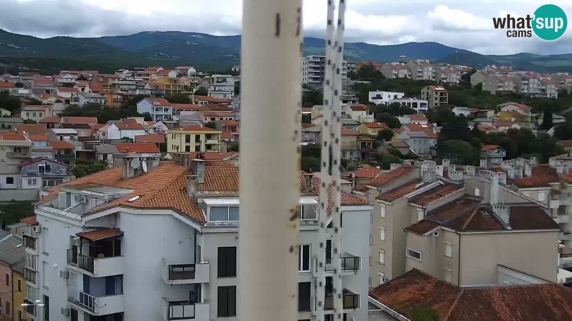 Novi Vinodolski panorama – Dalmacija web kamera